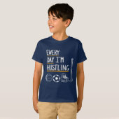 grappige taartshirt voor actieve kinderen t-shirt (Voorkant volledig)
