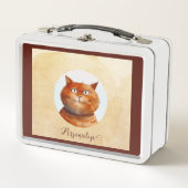 Grappige Tabby Cat Feline gepersonaliseerd (Voorkant)