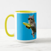 Grappige Tabby Discgolf Mok (Links)