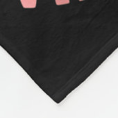 Grappige tabby kat welp moet gaan sarcastisch geze fleece deken (Hoek)