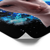Grappige tabby kat welp moet gaan sarcastisch geze poster (Hoek)