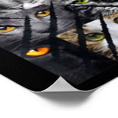 Grappige tabby kat welp moet gaan sarcastisch geze poster (Hoek)