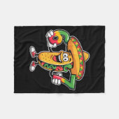 Grappige taco 67 meme cinco de mayo feest ontwerp fleece deken (Voorkant (Horizontaal))