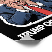 Grappige Taco Bang Trump Geeft Altijd Op Poster (Hoek)