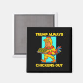 Grappige Taco Dinsdag Trump Ontsnapt Altijd Grappi Magneet (Voorkant / Achterkant)