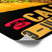 Grappige Taco Emergency Cinco de Mayo Mannen Vrouw Poster (Hoek)