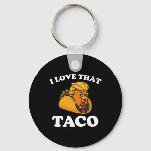Grappige Taco Kip Taco Trump Gibt Altijd Toe  Sleutelhanger
