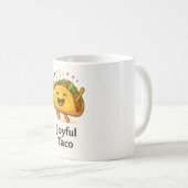 Grappige Taco Koffiemok | Cadeau voor leuke eters (Voorkant rechts)