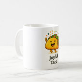 Grappige Taco Koffiemok | Cadeau voor leuke eters (Voorkant links)