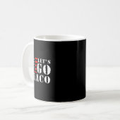 Grappige Taco Let's Go Taco Koffiemok (Voorkant links)