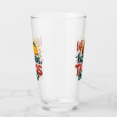 Grappige Taco Lover Fiesta Foodie Humor Art White Glas (Links)