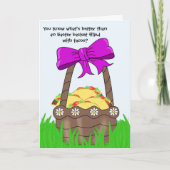 Grappige Taco Lover Paas Kaart (Voorkant)