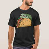 Grappige taco schildpad shell Mama T-shirt (Voorkant)
