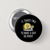 Grappige Taco Tequila Liefhebber Citaat Geschenk C Ronde Button 5,7 Cm (Voorkant /achterkant)