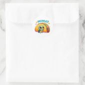 Grappige Taco Tequila Mama Cinco De Mayo Ronde Sticker (Tas)