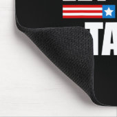 Grappige Taco Trump altijd kippen uit - 4 juli Muismat (Hoek)