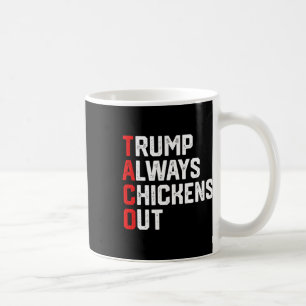 Grappige Taco Trump Ontwikkelt Zich Altijd Als Een Koffiemok