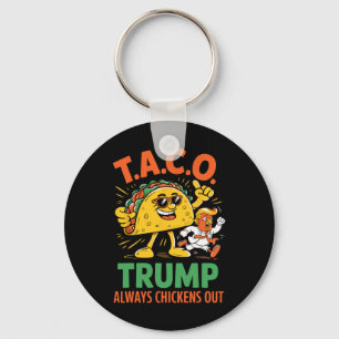 Grappige Taco Trump Piept Altijd Uit Grafisch  Sleutelhanger