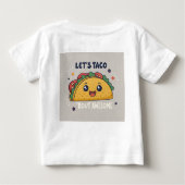 Grappige taco voedsel woordspeling (Achterkant)