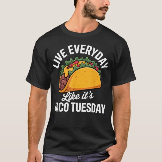 Grappige Taco Voor Cinco De Mayo Taco T-shirt (Voorkant)