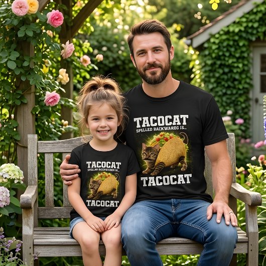 Grappige TacoCat-spelling-liefhebber T-shirt