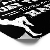 Grappige Tacos En Muay Thai Liefhebber Geschenk Ve Poster (Hoek)