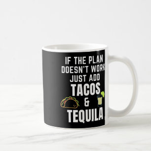 Grappige taco's en tequila citaat voor Cinco de Ma Koffiemok