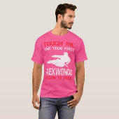 Grappige Taekwondo instructeur T-shirt (Voorkant volledig)