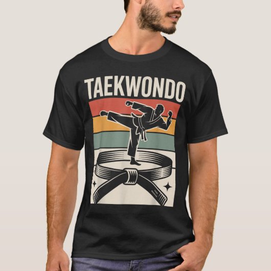Grappige Taekwondo T-shirt (Voorkant)