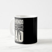 Grappige Taekwondo Vader Koffiemok (Voorkant links)