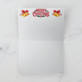 Grappige Taj Mahal Kerstkaart. Kaart (Binnen)