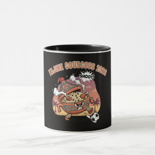 Grappige Tajine & Couscous Voetbal Karakter 2026 Mok