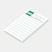 Grappige takenherinneringslijst post-it® notes (Schuin)