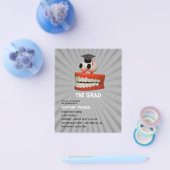 Grappige Tandarts Afstudeerfeest Foto uitnodiging Flyer (Enkel)