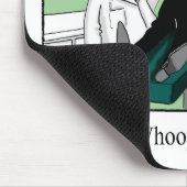 Grappige Tandarts Kantoor Humor Mousepad Muismat (Hoek)