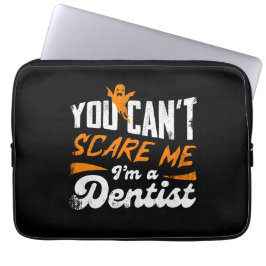Grappige tandarts 🦷 Niets maakt me bang | Tandart Laptop Sleeve