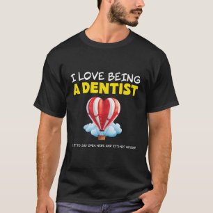 Grappige tandarts sarcasme voor tandartsen die van t-shirt