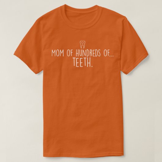 Grappige tandarts t-shirt (Design voorkant)