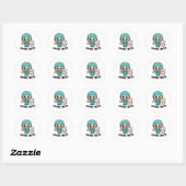 GRAPPIGE TANDARTS : TANDEN REDDEN STICKER (Vel)