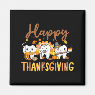 Grappige Tanden Thanksgiving Tandarts Kalkoen Tand Magneet