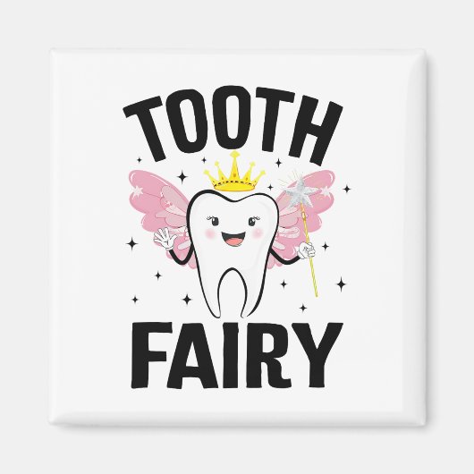 Grappige tandenfee Halloween kostuum voor vrouwen  Magneet (Voorkant)