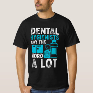 grappige tandheelkundige apothekers zeggen dat het t-shirt