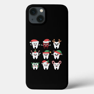 Grappige Tandheelkundige Kersttanden Schattigee Xm Case-Mate iPhone Case