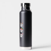Grappige Tandheelkundige Kersttanden Schattigee Xm Waterfles (Links)