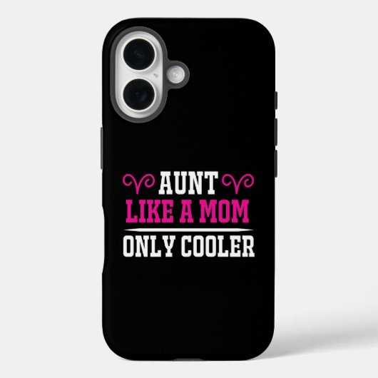 Grappige tante als een moeder alleen koeler verjaa Case-Mate iPhone case (Achterkant)