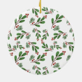 Grappige tante citaat gepersonaliseerd aandenken keramisch ornament (Achterkant)