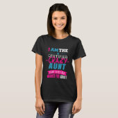 grappige tante word art t-shirt (Voorkant volledig)