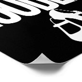 Grappige Tap Dance Teacher Gift Tap Dancing Slogan Poster (Hoek)
