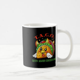 Grappige Tarieven Meme Sarcastische Taco Trump Alt Koffiemok