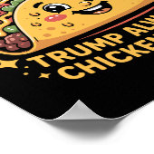 Grappige Tarieven Meme Sarcastische Taco Trump Alt Poster (Hoek)
